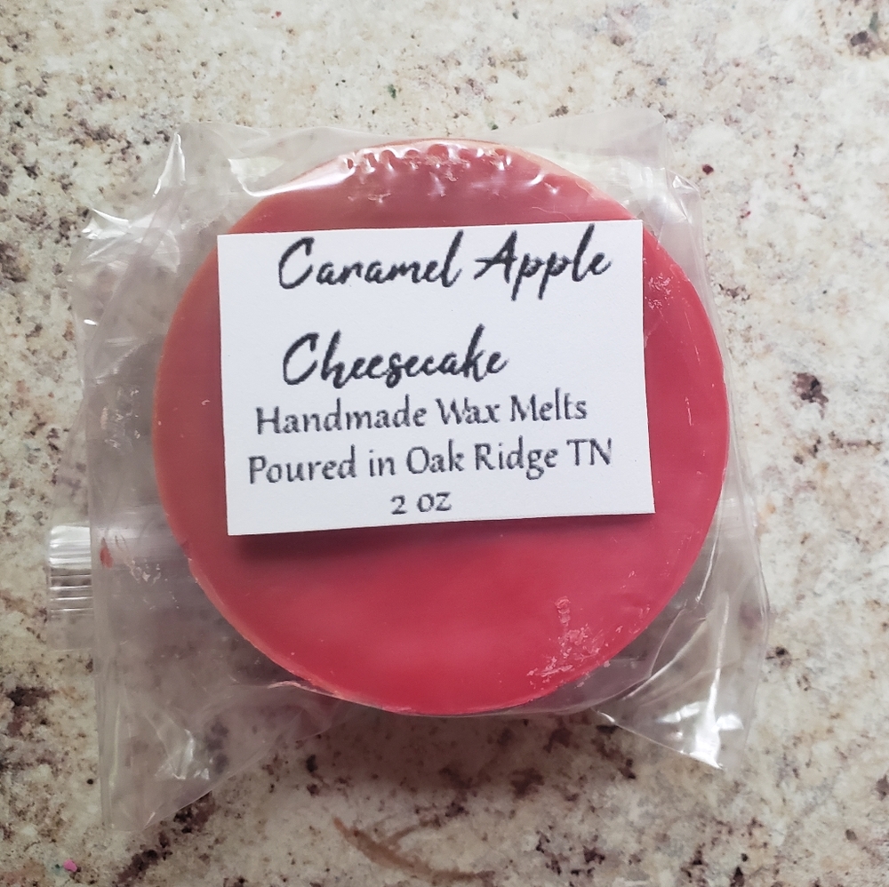 Caramel Apple Cheesecake Wax Melt Clamshell